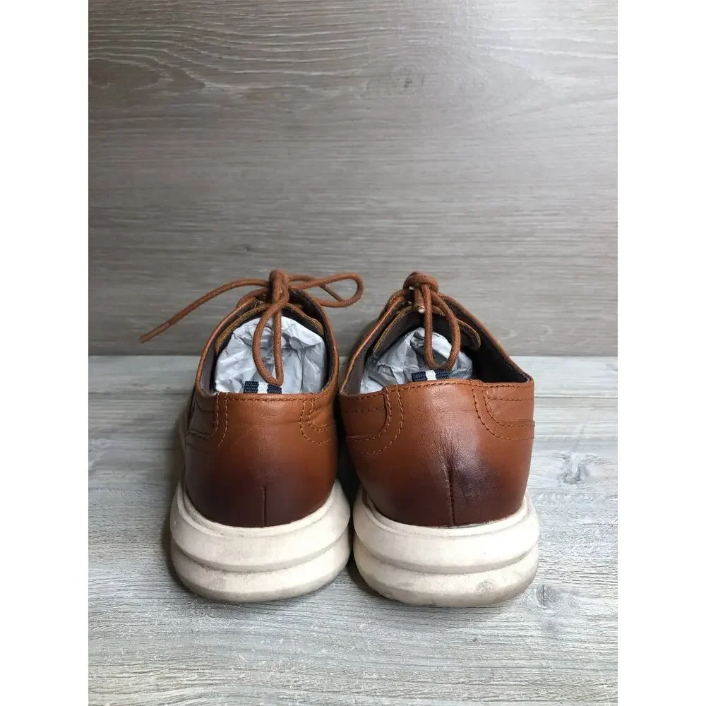 Cole Haan Grand Plus Wingtip Men's Size 8 M Oxford Shoes Brown Dress C36939